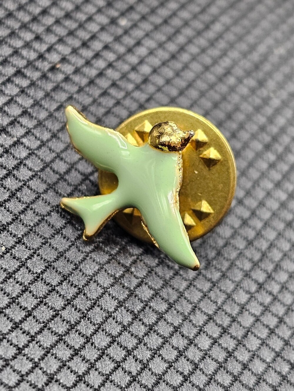 Mint Green Bird Lapel Pin